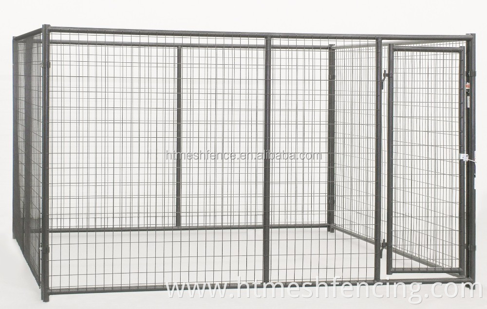 5' x 10' x 6' galvanized welded wire outdoor large dog kennel wholesale